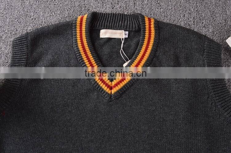 Unisex private school-uniform vests sample