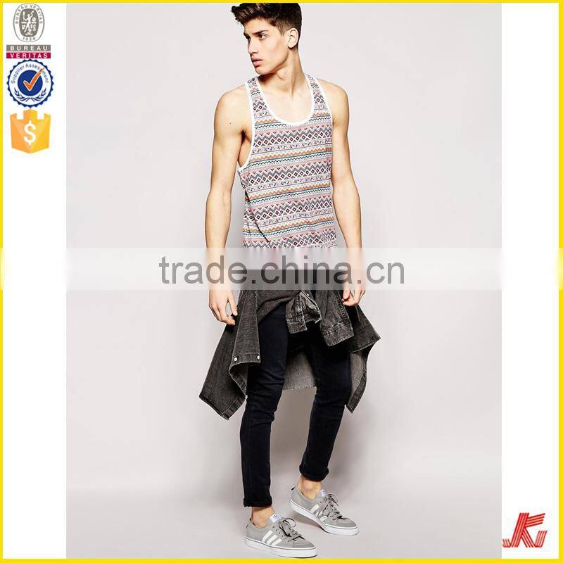 100 cotton men tank top