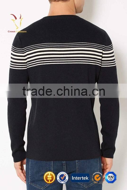Wholesale Mens Black Crew Neck Sweater Knitting Pattern Free