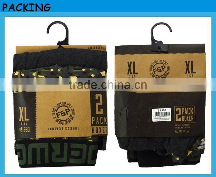 Good Quality Men Underwear Boxers with OEM service