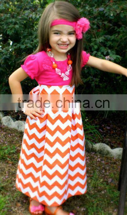 fashion girls cotton summer stripe long dress for baby girls autumn children clothing wit clothes