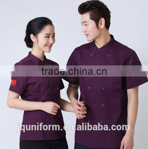 custom factory price high quality fashion design hotel reception uniform for waitress