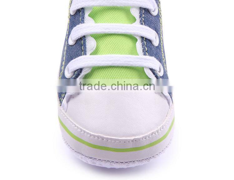 Ruffles infant toddler mori girl's sneaker soft bottom