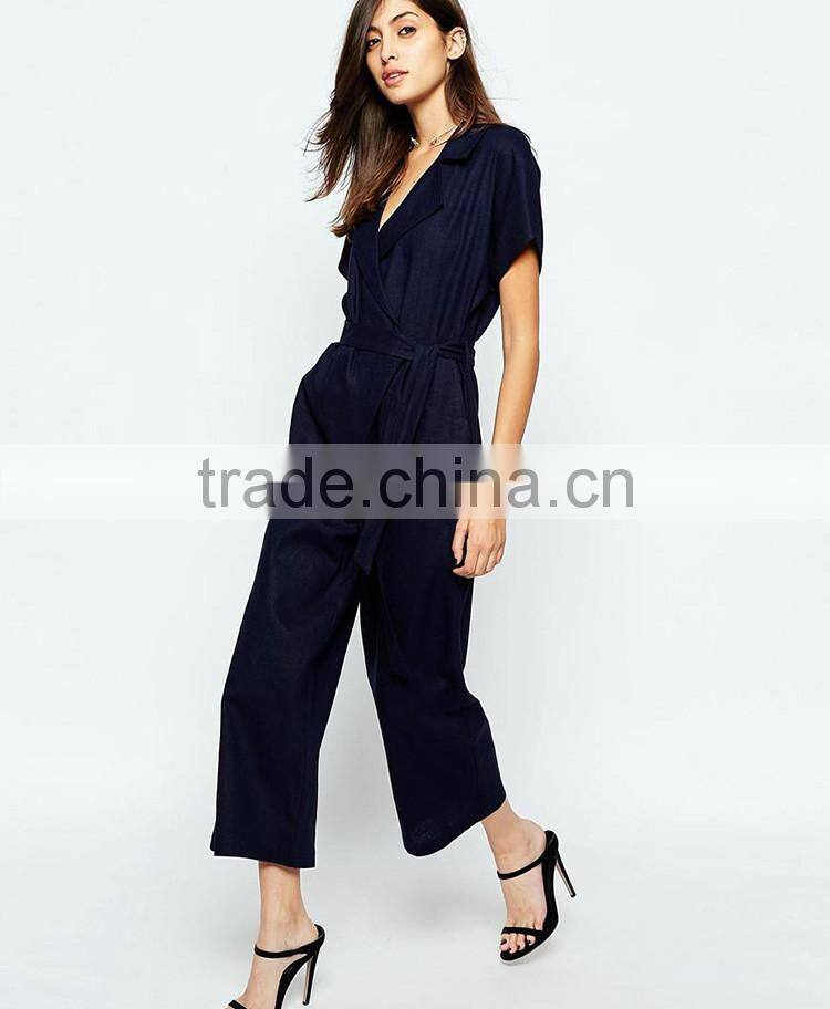 2016 Fashion summer oem ladies fomal women jumpsuit for wholesale
