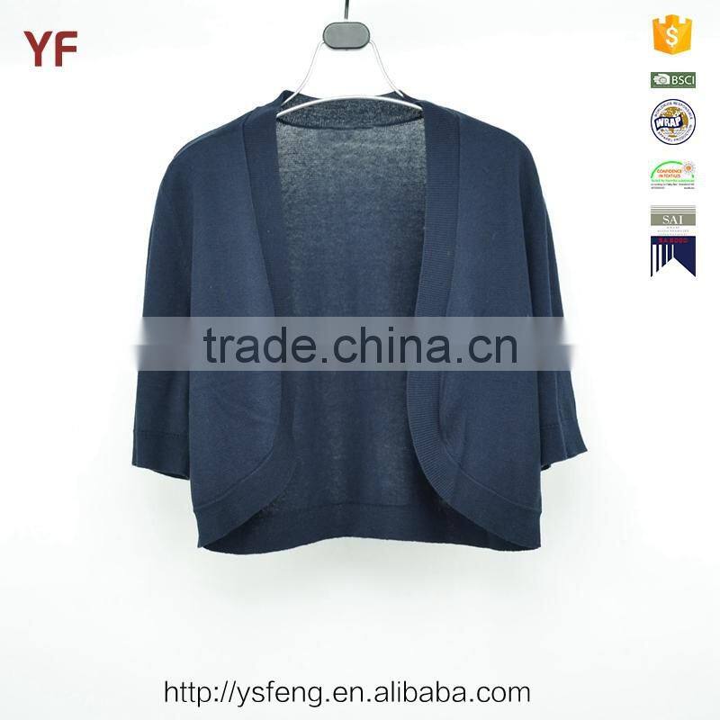 Shrug women half sleeve cardigan sweater