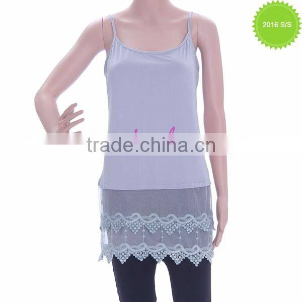 2016 factory wholesale lace shirt