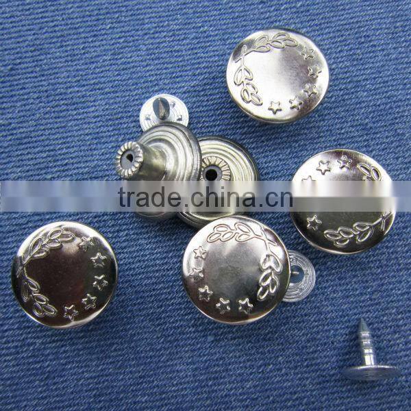 Plating Metal JEAN BUTTON