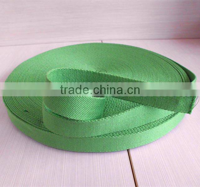 cotton webbing with twill texture-- twill webbing