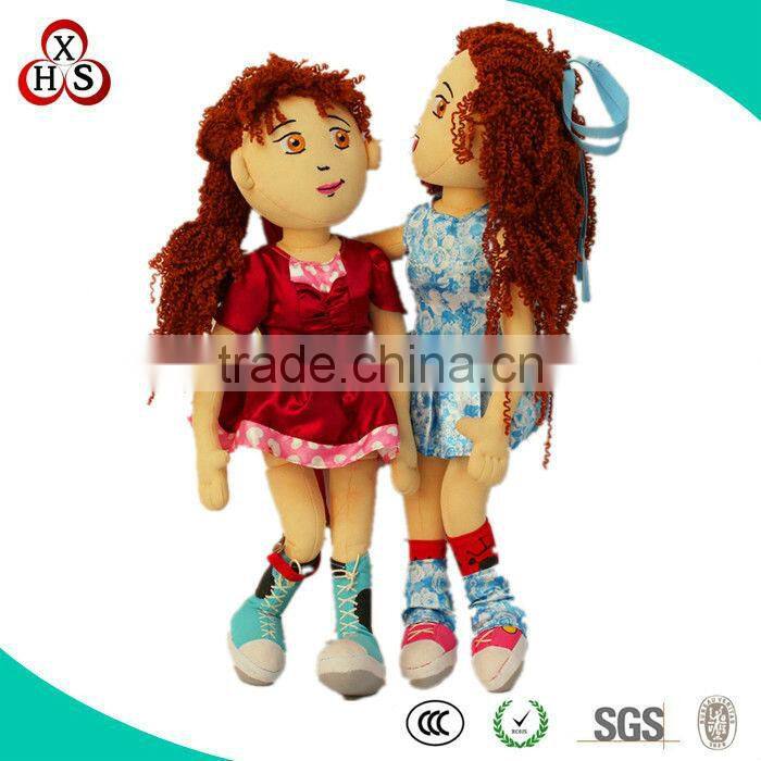 hot sale cutomized plush dolls china dolls