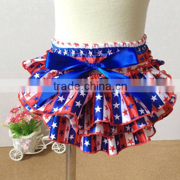 little girl bloomers ,infant stain printed diaper Cover ,0-4years H149