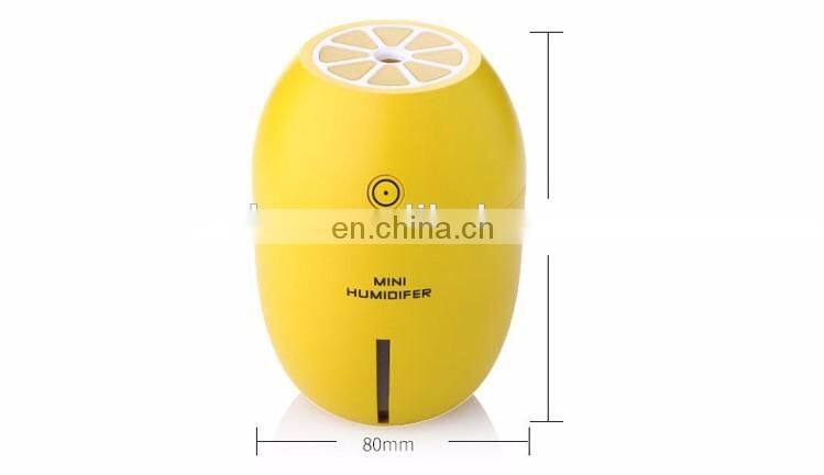 Cool Mist Humidifier 180ml Mini Portable Night Light Air Humidifier Office Home Car Desktop Humidifier for Baby Kids