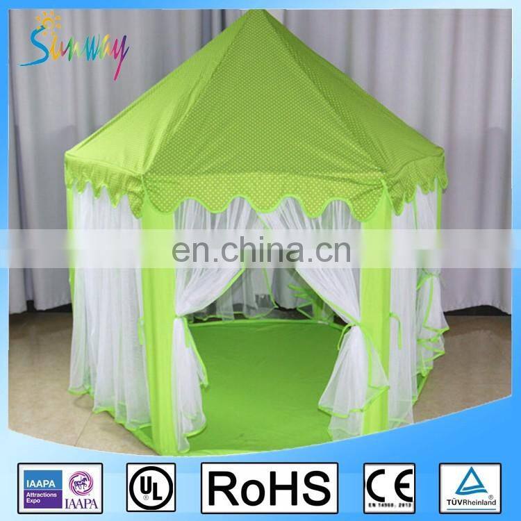 Sunway Pink Blue Princess Tent Kids Igloo Play Tent Castle Tent Pop Up Play House