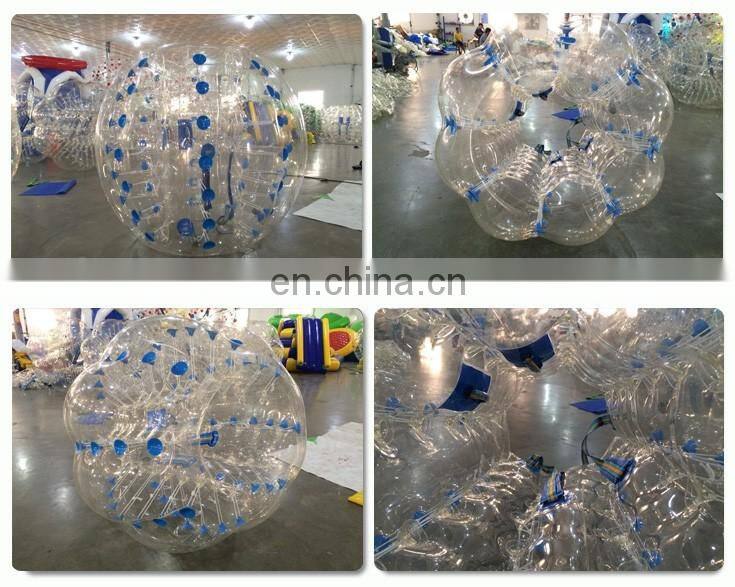 Cheap price!!! TPU/PVC inflatable bump ball,big inflatable balls, bubble football soccer