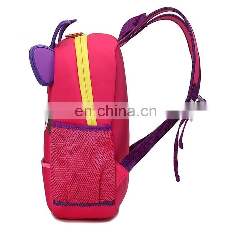 Colorful waterproof children trolly bag
