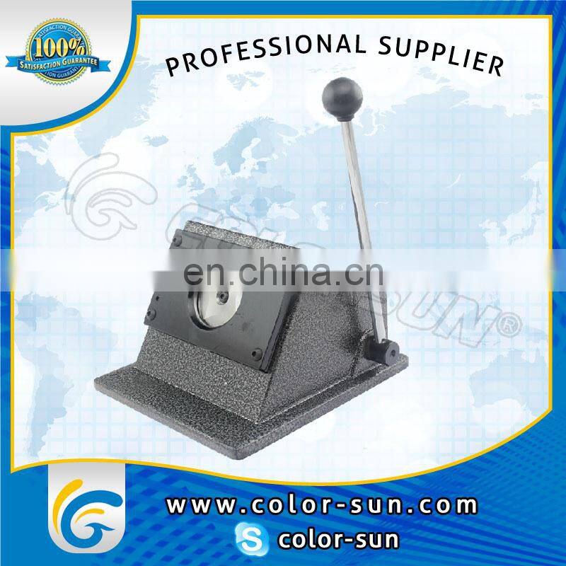 button badge machine used for polyester button in China market