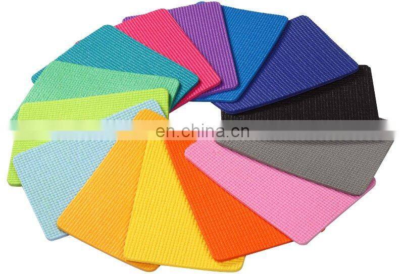 Eco Friendly Organic PVC Yoga Mat with Carry bag