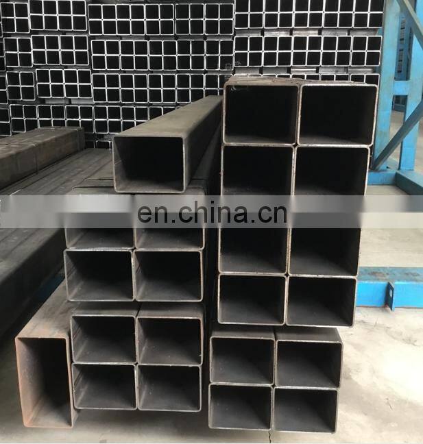 Professional Manufacturer Welded Square ERW Black Steel Pipe