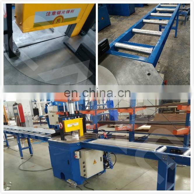 Semi pneumatic/aluminium profile cutting machine for 45 degree