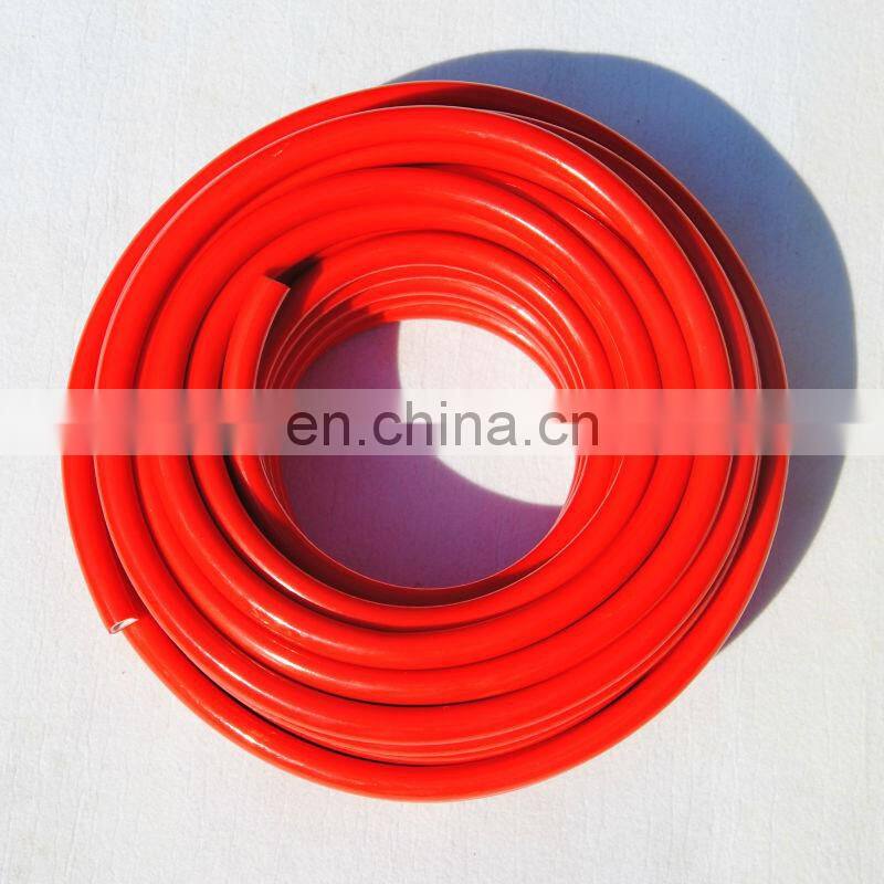 Jinguan CE Certificate ISO BS EN 3821: 2010 9mm 3/8" Soft Red Shiny PVC Gas LPG Hose Pipes, PVC Gas Hose, Rubber Gas Hose Pipe