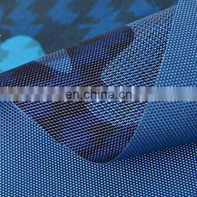 China Supplier 100% Polyester Waterproof Camouflage Printed Oxford Fabric