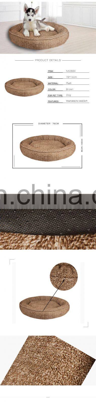 High Quality Modern Natual China Luxury Extra Large Faux Fur Hot Grey Cheap Small Pet Dog Cat Sofa Bed For Dog