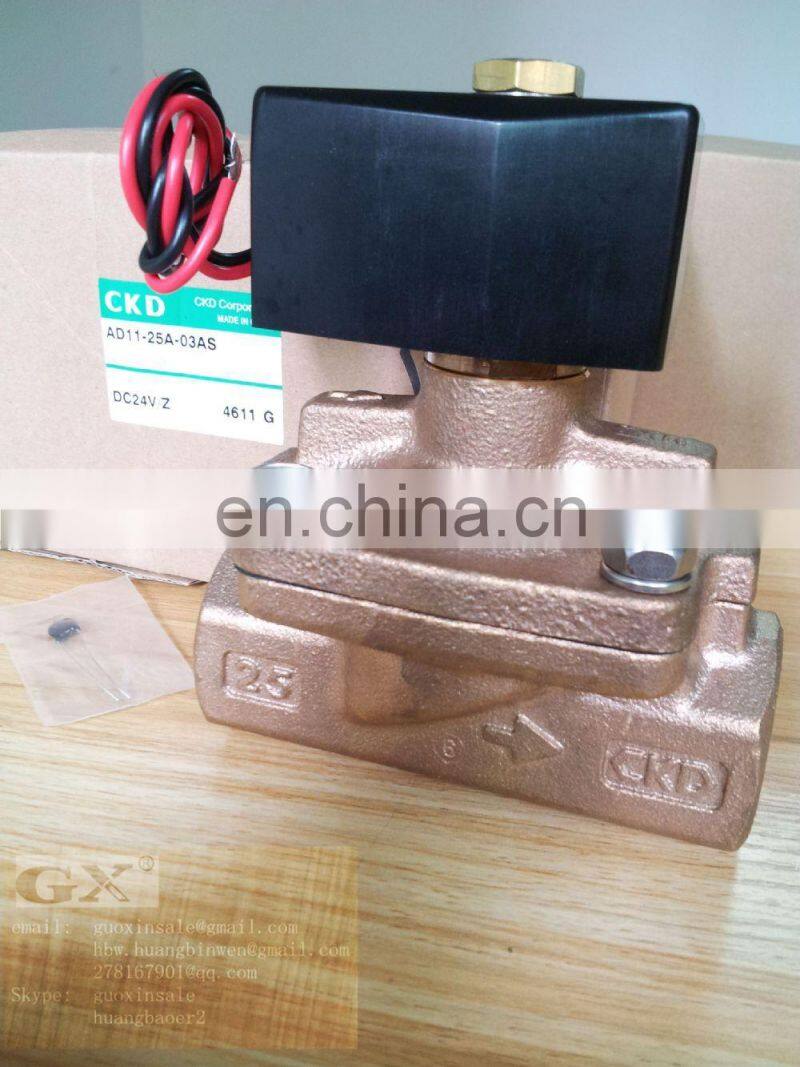CKD Solenoid valve Japan Solenoid valve AD11-25A-03AS