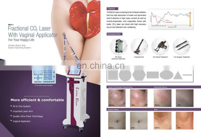 USA coherent laser fractional co2 laser for skin rejuvenation and scar removal