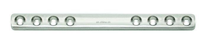 High Quality Medical Veterinary Use 2.0mm Straight Neutral Bone Plate Orthopedic Trauma Implants and Instruments