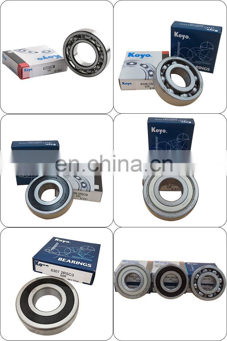 High Quality 6200 6201 6202 6203 6204 6205 6206 6207 6208 C3 Z ZZ DDU Deep Groove Ball KOYO Bearing KOYO