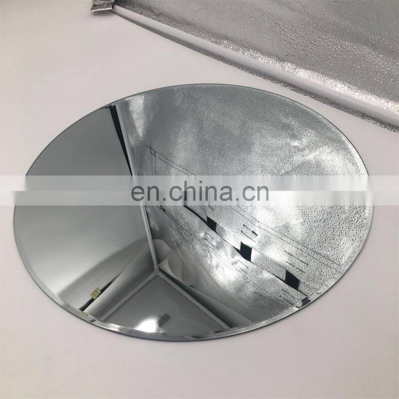 Craft glass mirrors wedding centerpieces with free sample