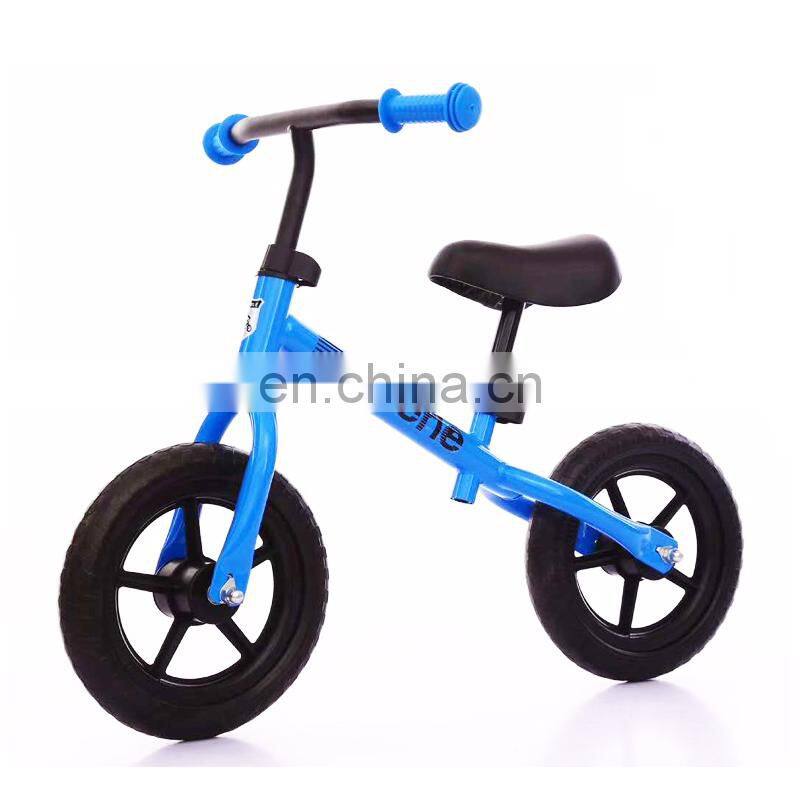 High Quality steel frame kids balance bike 2 in 1 / 12 inch no pedal sliding balance bike (baby balance bike)/ balance bike