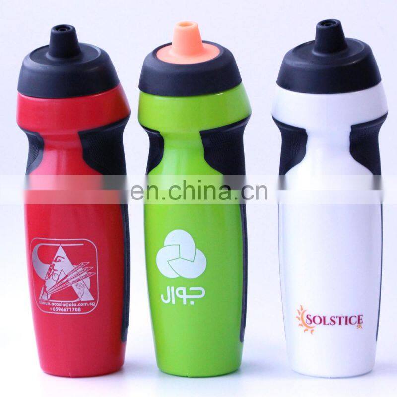 custom sports squeeze plastic sipper water bottle