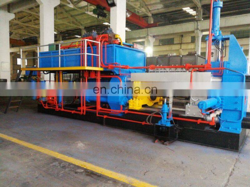 Horizontal type hydraulic aluminum/brass profile extrusion machine