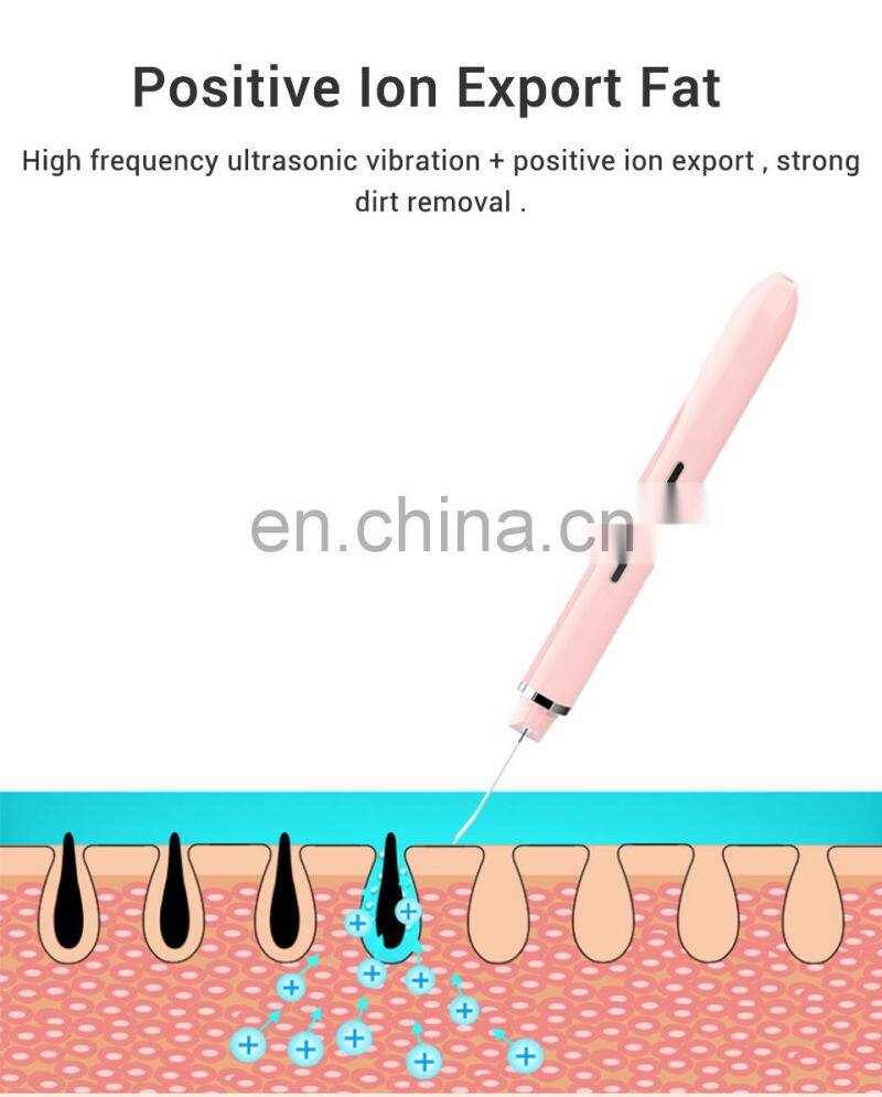 Original Inface Ultrasonic Skin Scrubber MS7100 Skin Purifier Deep Face Cleaning Peeling Home Use Rechargeable Skin Care Device