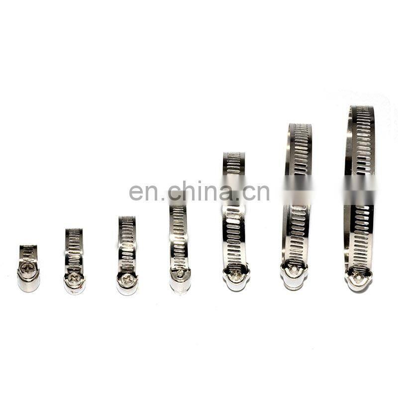 Made in China heavy duty stainless steel hose clamp for auto are truck