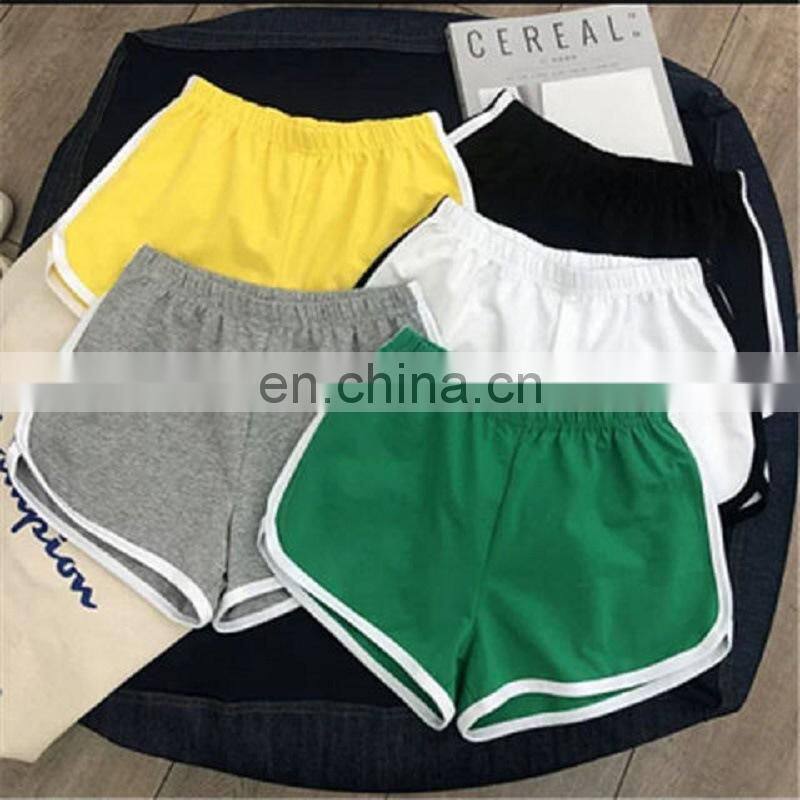 Manufacturers wholesale custom casual sports shorts women loose casual running pants all-match bottoming wide-leg pants