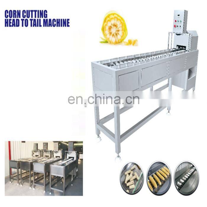 Automatic Sweet Fresh Frozen Corn Cob Cutting Machine