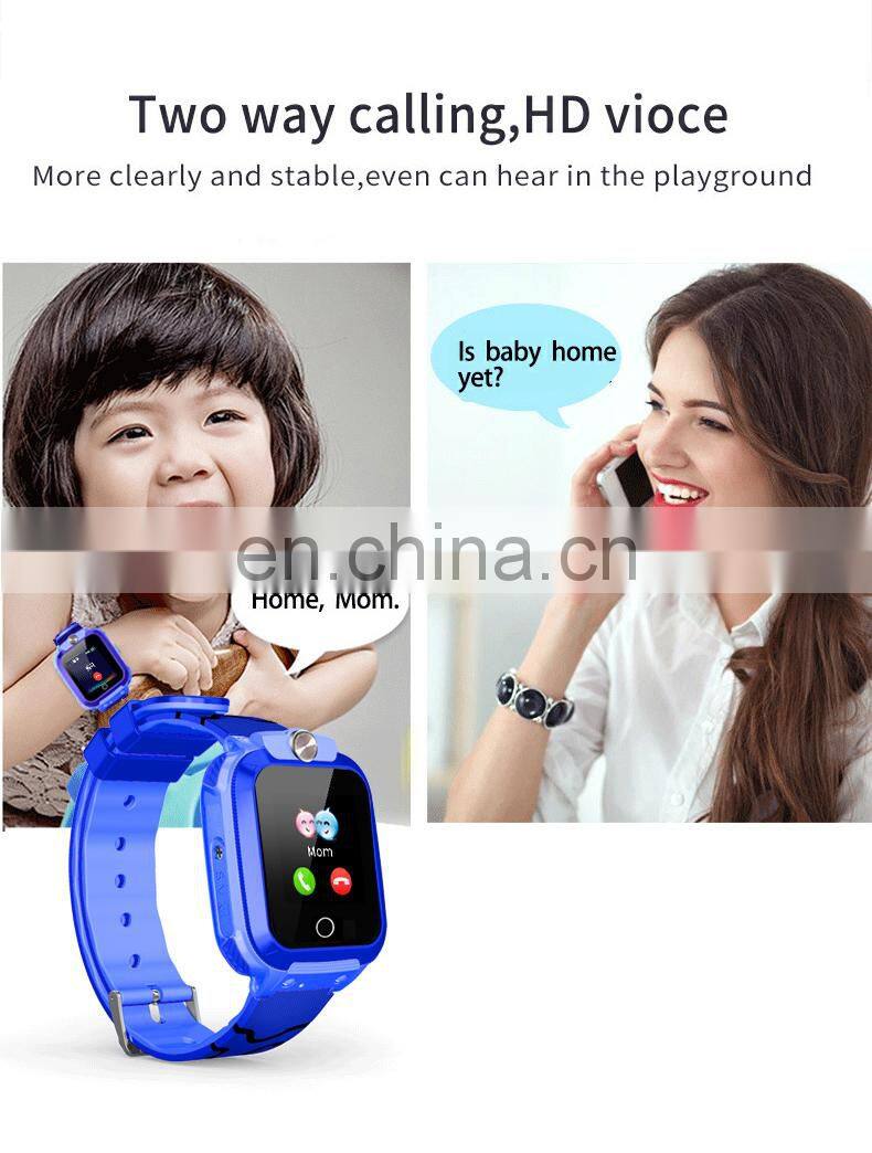 Hot Sale Temperature Mobile Phones SOS Call Smart Watch Kids Lbs Gps & Tracking Smartwatches Wearable Devices