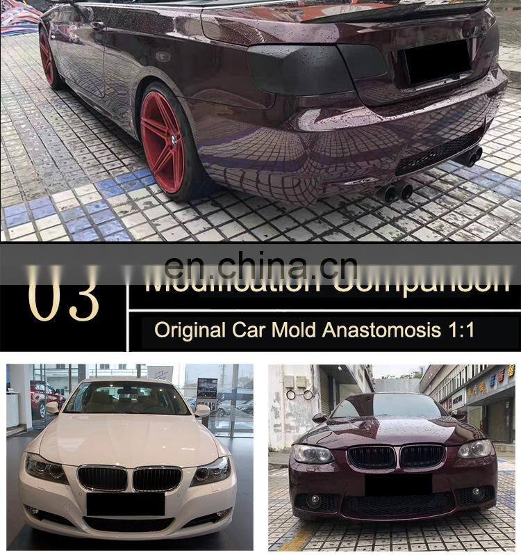 Runde 2021 Body Kit For BMW 3-Series E92 E93 Upgrade M3 Style Body Kits Front Car Bumpers Fog Lights Fenders Hoods