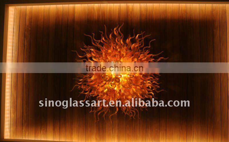 Art Glass Chandelier