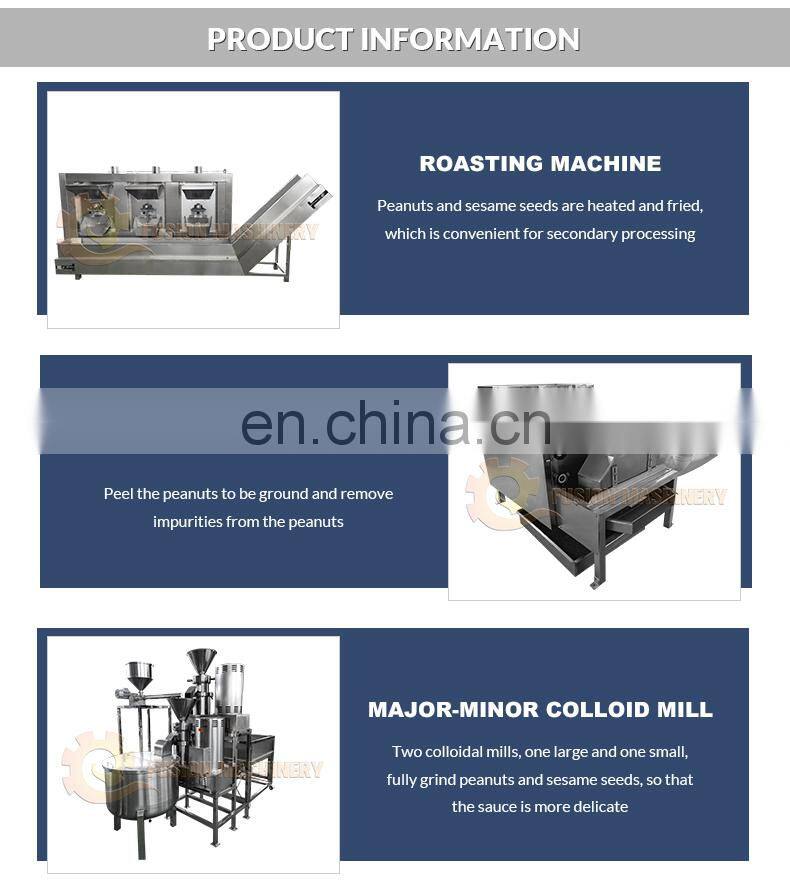 On Sale Peanut Butter Production Line Automatic Peanut Butter Making Machine India Price Sesame Tahini Machine Price