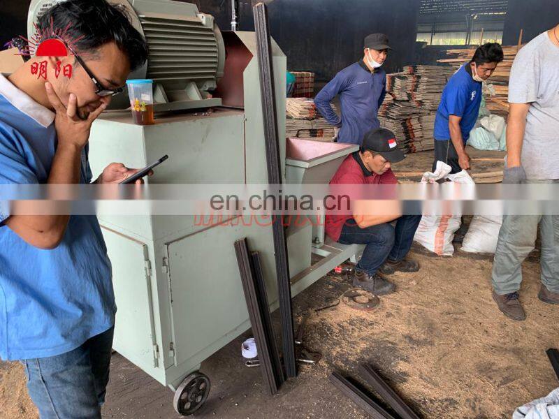 Mingyang factory supply fire log sawdust wood briquette making machine price