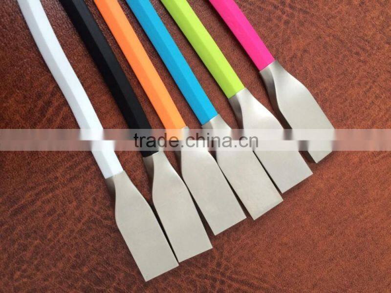 New Design Alloy USB 1M 2M 3M USB data cable for Samsung Android cellphone