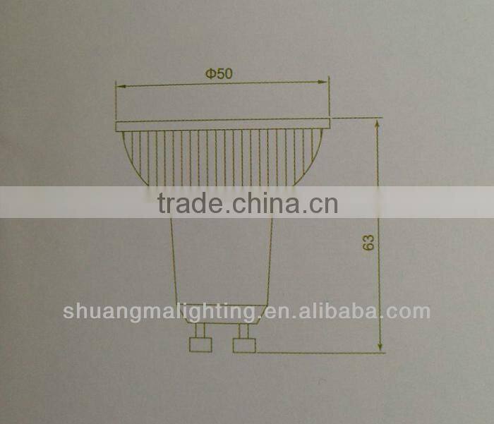 High Luminous Efficacy,High power LED Light-GU10 3X1W/1X1W/1X3W