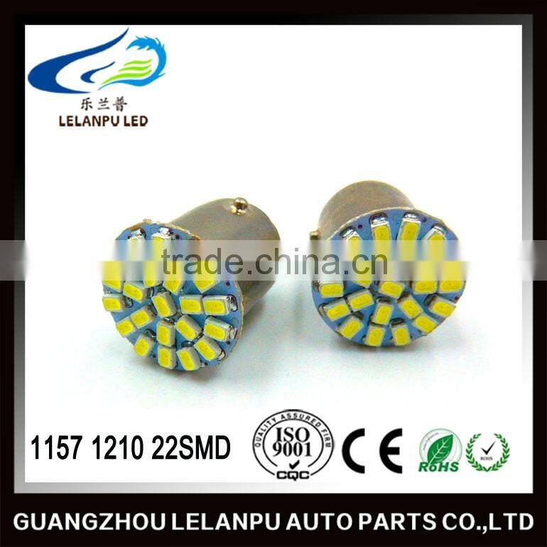 Top quality 1157 1156 1206 22SMD turn signal lights BAY15D 1206 auto led light