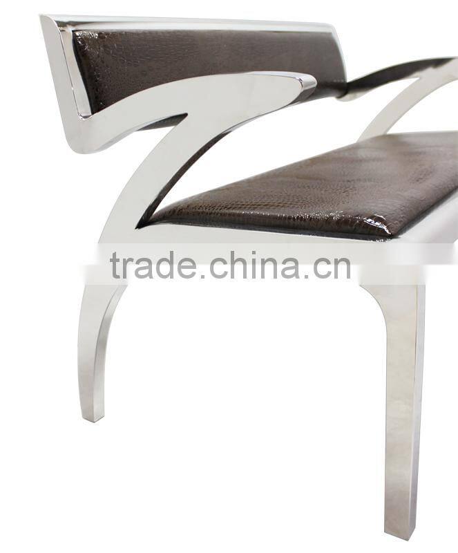 black velvet modern innovative reclining chair