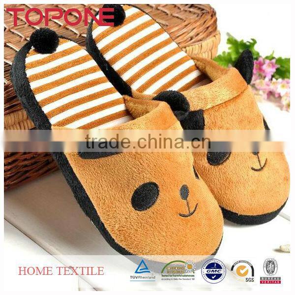 New lovely cute winter warm soft high quality oem hangzhou useful home indoor animal slippers