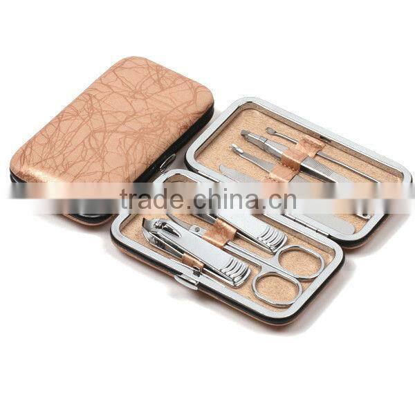 Colorful design lady manicure set