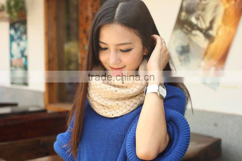 New Magnetic Delicate Charm Ladies Fashion Loop Circle Scarf