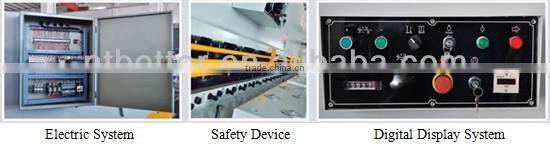 QC12Y 8x8000 lamella hydraulic pendulum shearing machine